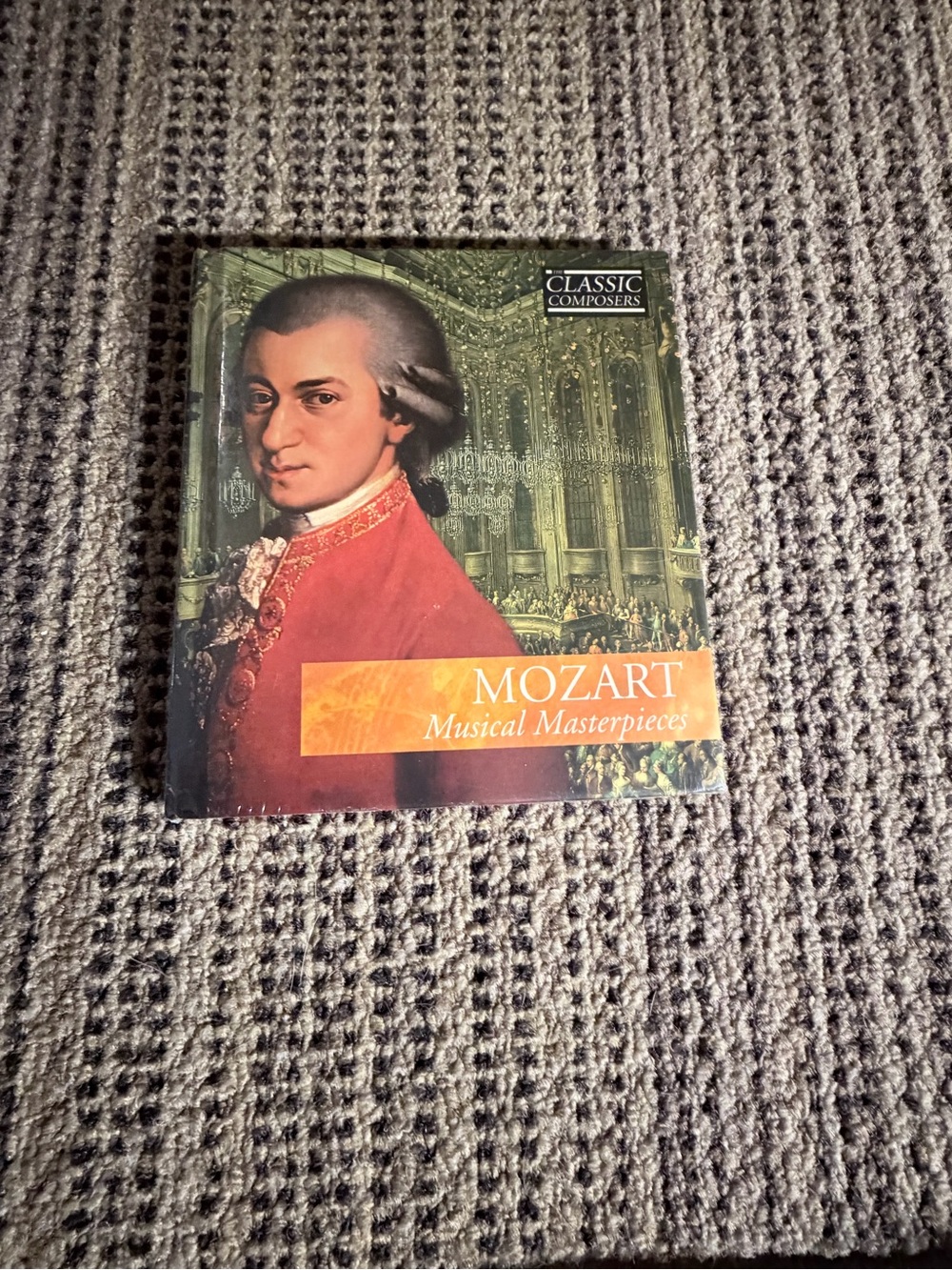Mozart Musical Masterpieces CD - Red Jacket Artwork